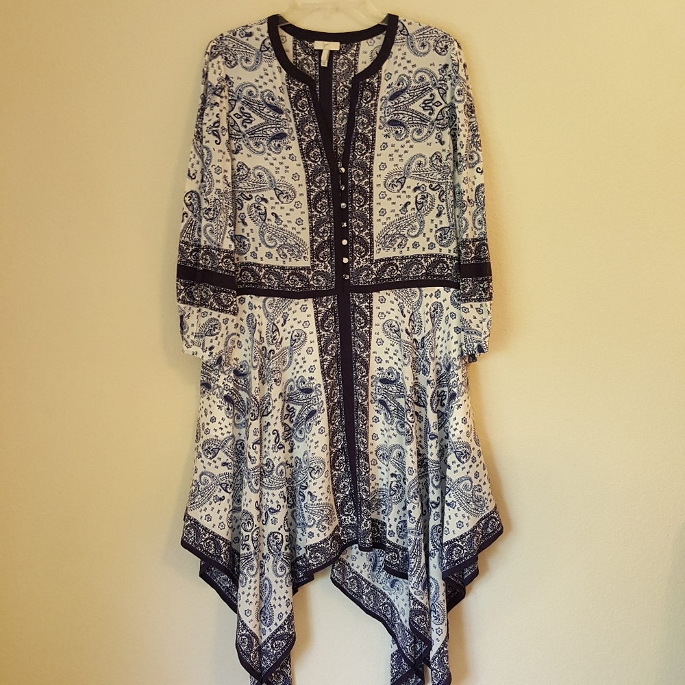 Jose silk women dress, size L